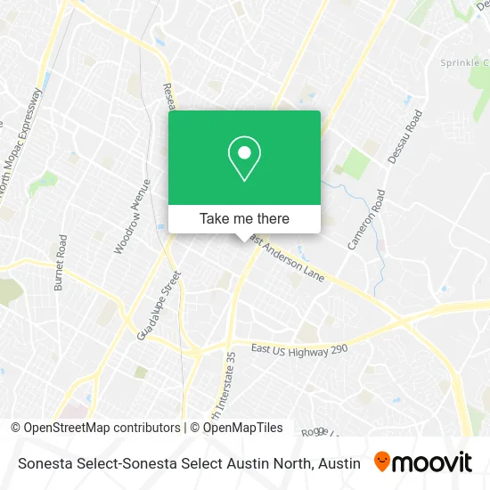Sonesta Select-Sonesta Select Austin North map