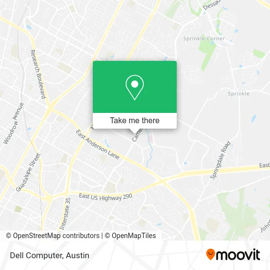 Dell Computer map