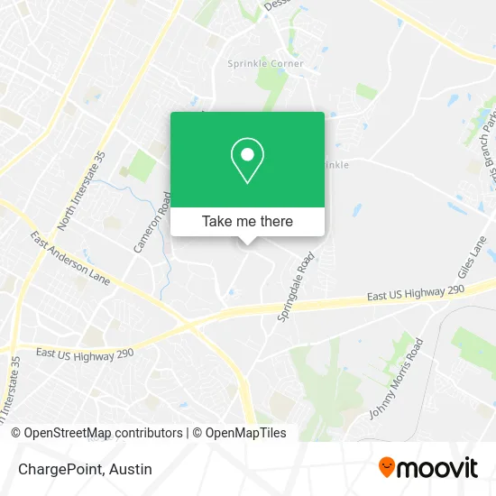 ChargePoint map