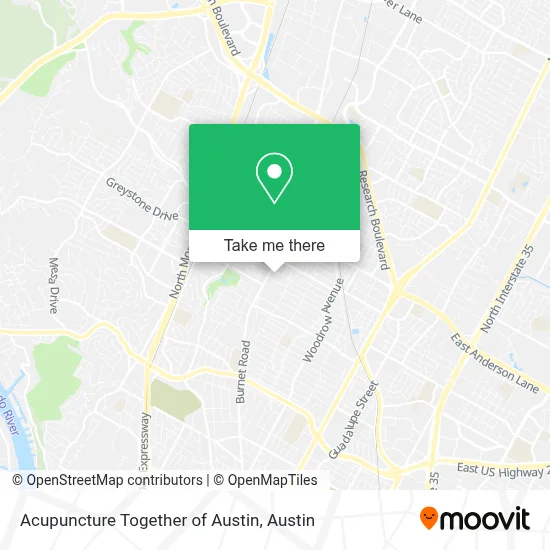 Acupuncture Together of Austin map