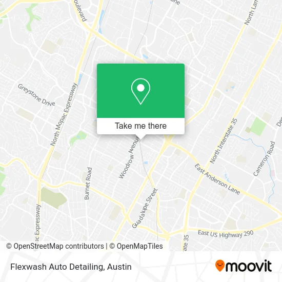 Flexwash Auto Detailing map