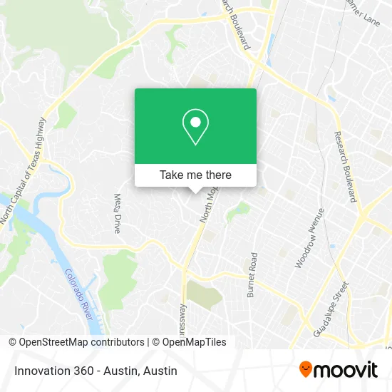 Innovation 360 - Austin map
