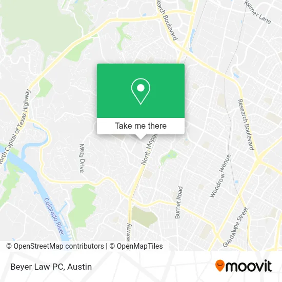 Beyer Law PC map