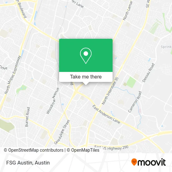 FSG Austin map