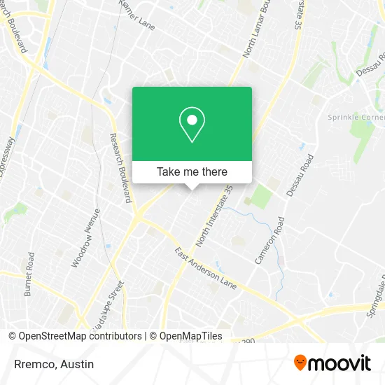 Rremco map
