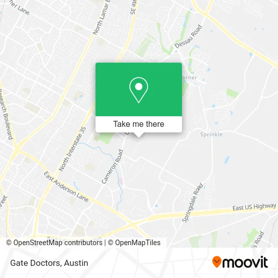 Mapa de Gate Doctors