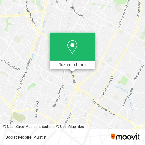 Boost Mobile map