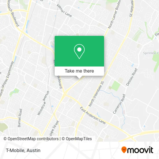T-Mobile map