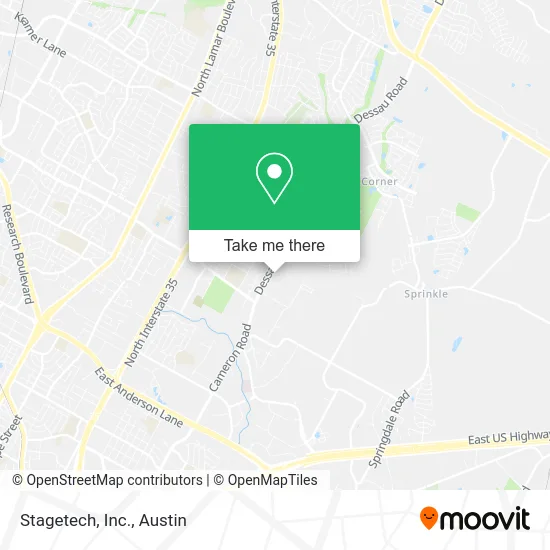 Mapa de Stagetech, Inc.