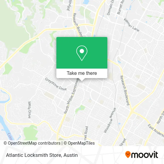 Atlantic Locksmith Store map