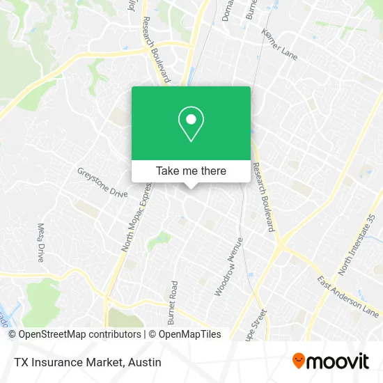 TX Insurance Market map