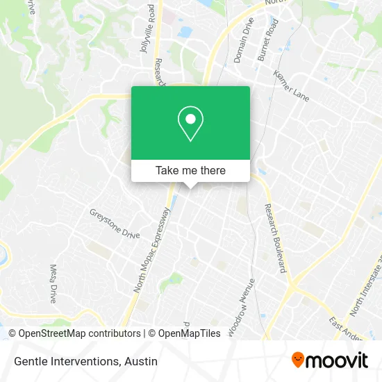 Gentle Interventions map