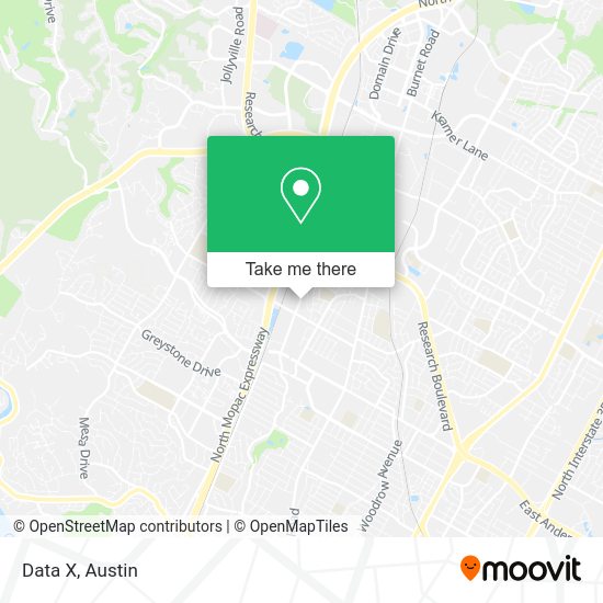 Data X map