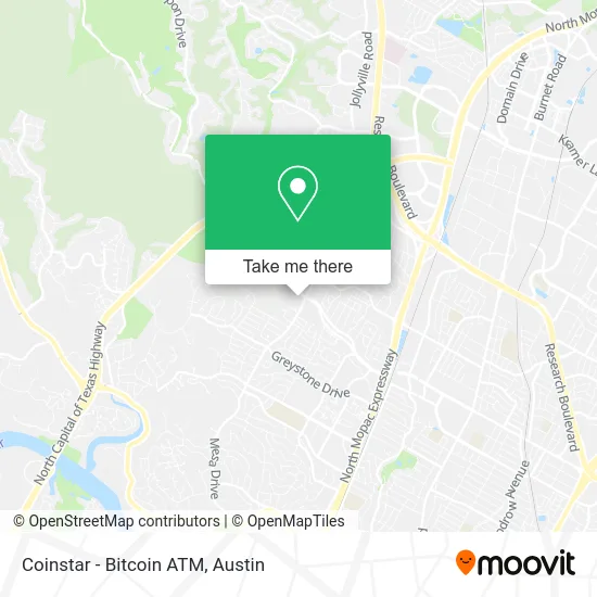 Coinstar - Bitcoin ATM map