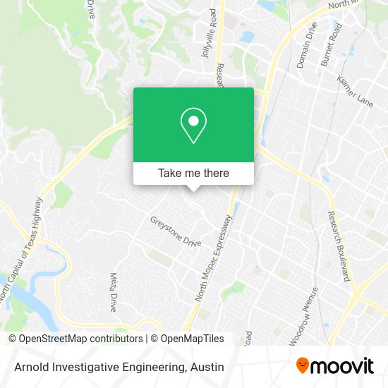 Arnold Investigative Engineering map