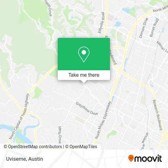 Uviseme map