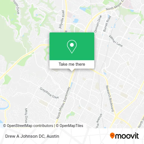 Drew A Johnson DC map