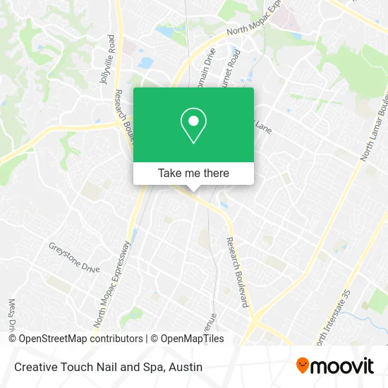 Creative Touch Nail and Spa map