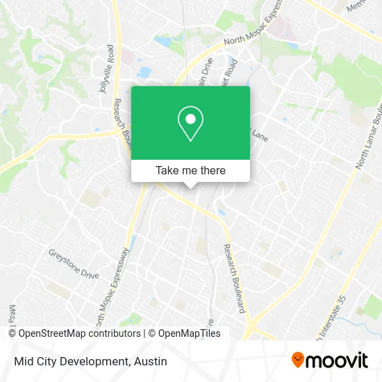 Mid City Development map