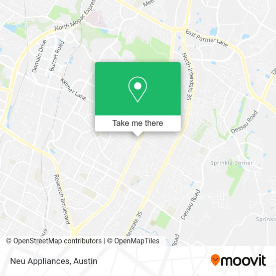 Neu Appliances map