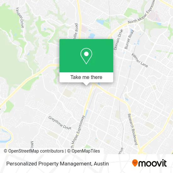 Personalized Property Management map