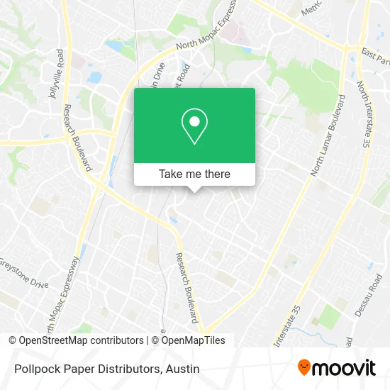 Pollpock Paper Distributors map