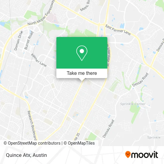 Quince Atx map