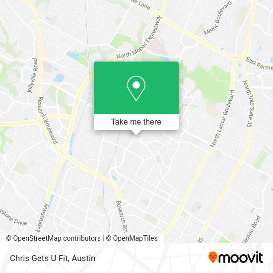 Chris Gets U Fit map