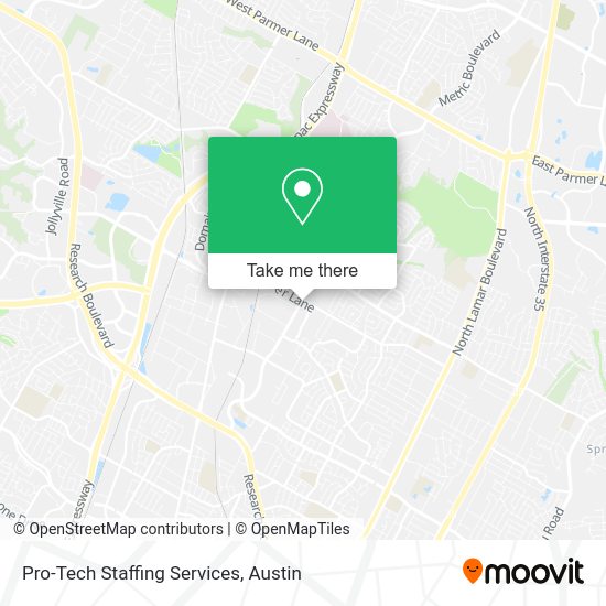 Pro-Tech Staffing Services map