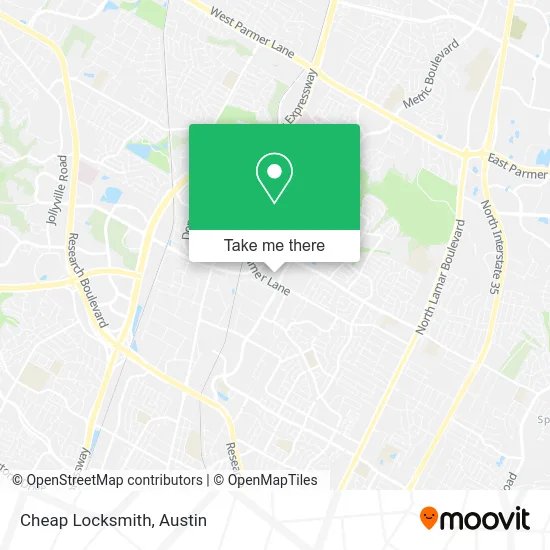 Cheap Locksmith map