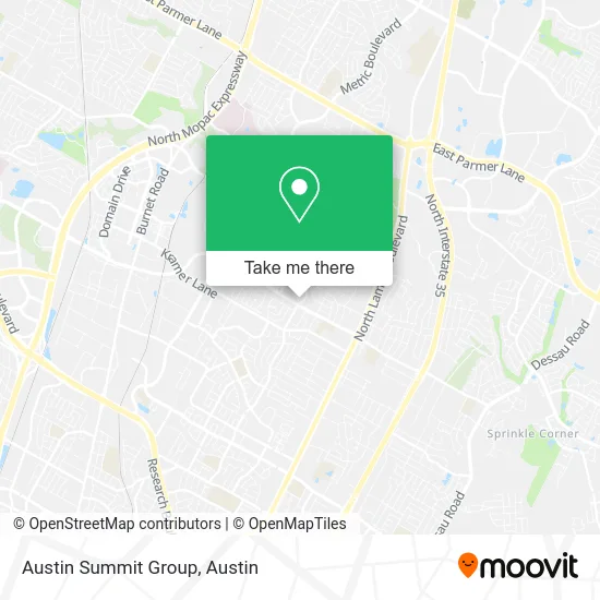 Austin Summit Group map
