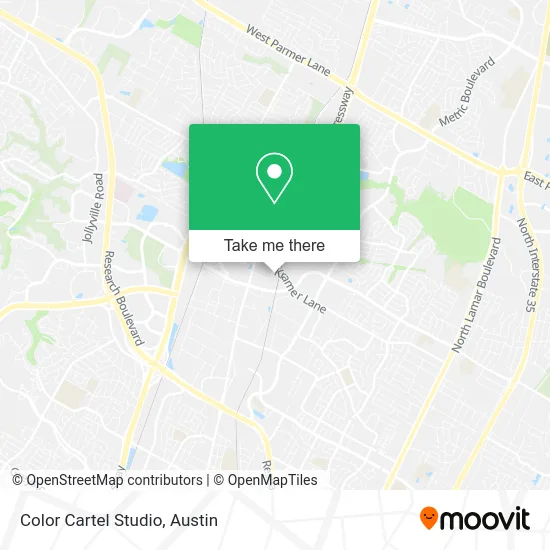 Color Cartel Studio map