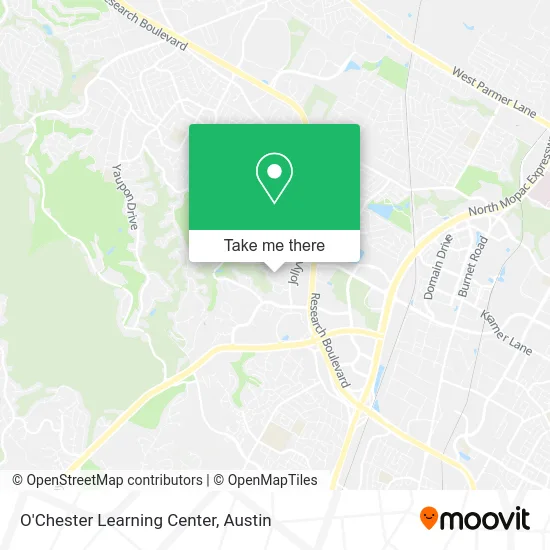 O'Chester Learning Center map
