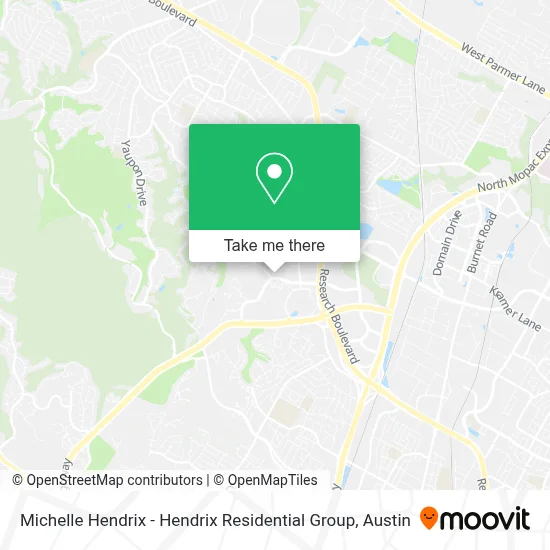 Michelle Hendrix - Hendrix Residential Group map