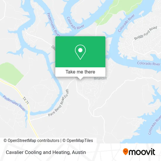 Cavalier Cooling and Heating map