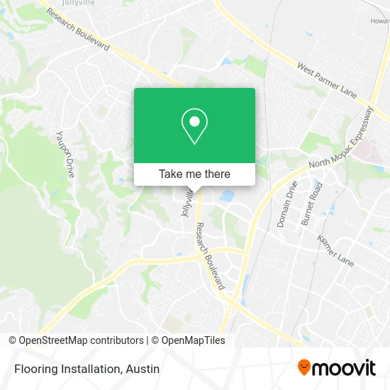 Flooring Installation map