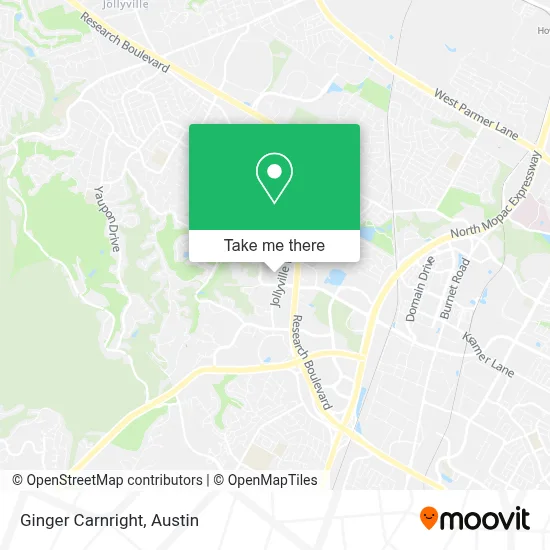 Ginger Carnright map