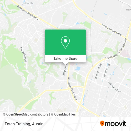 Fetch Training map