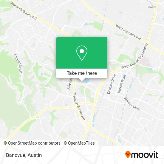 Bancvue map
