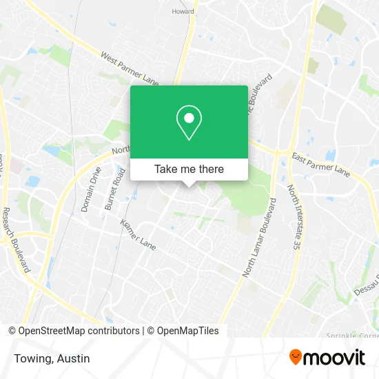 Towing map