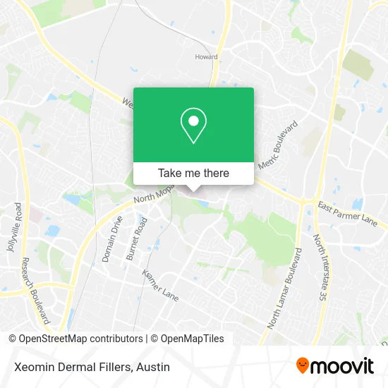 Xeomin Dermal Fillers map