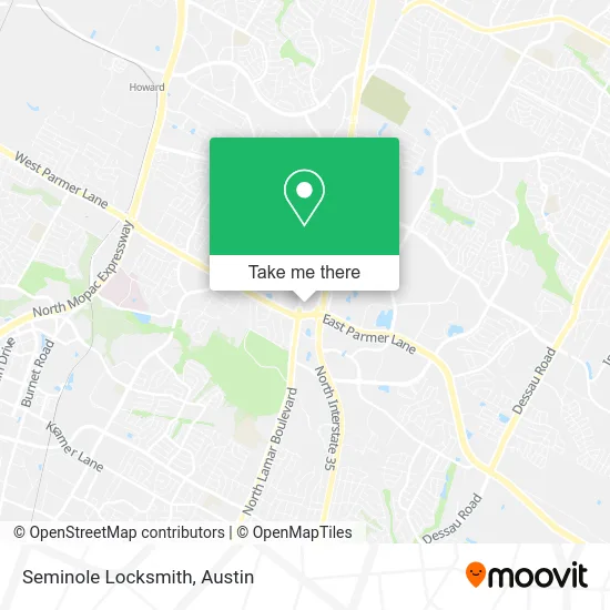 Seminole Locksmith map