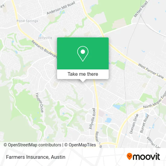 Farmers Insurance map