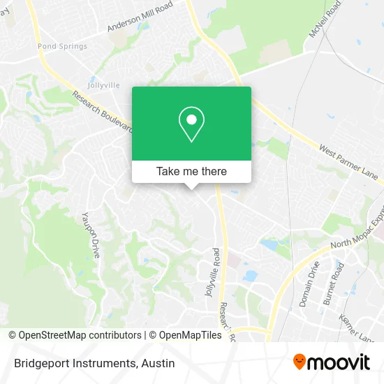 Bridgeport Instruments map