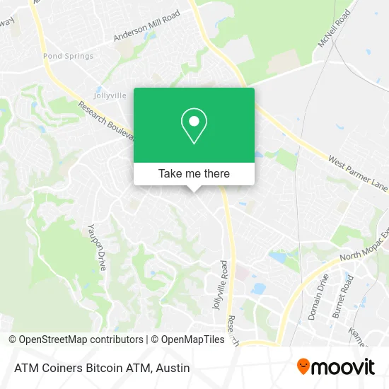 ATM Coiners Bitcoin ATM map