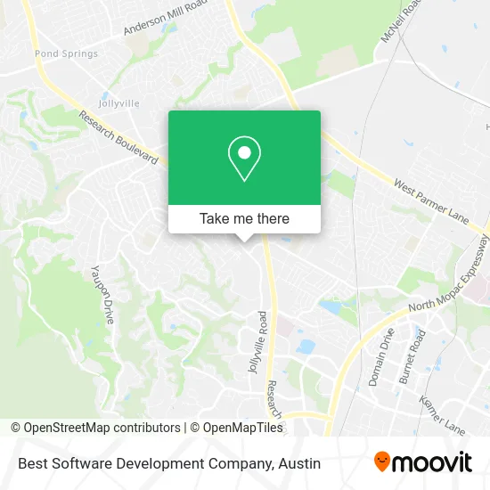 Best Software Development Company map
