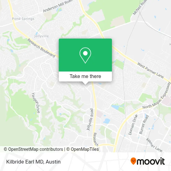 Kilbride Earl MD map