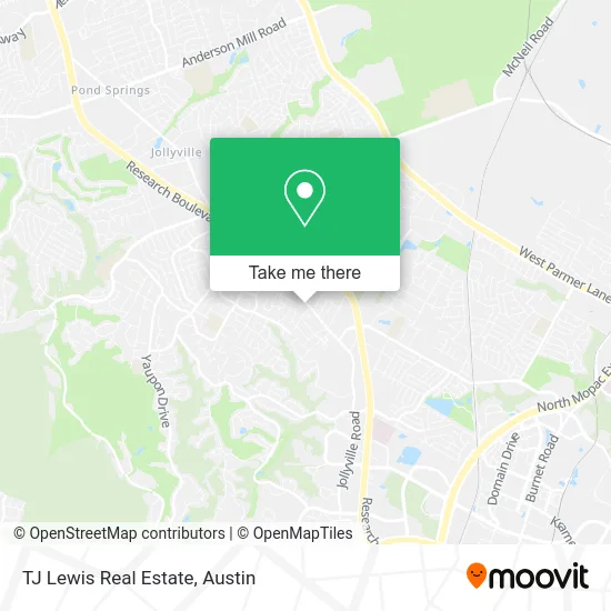TJ Lewis Real Estate map
