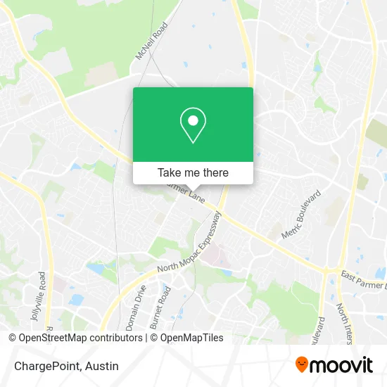 ChargePoint map