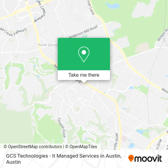 GCS Technologies - It Managed Services in Austin map